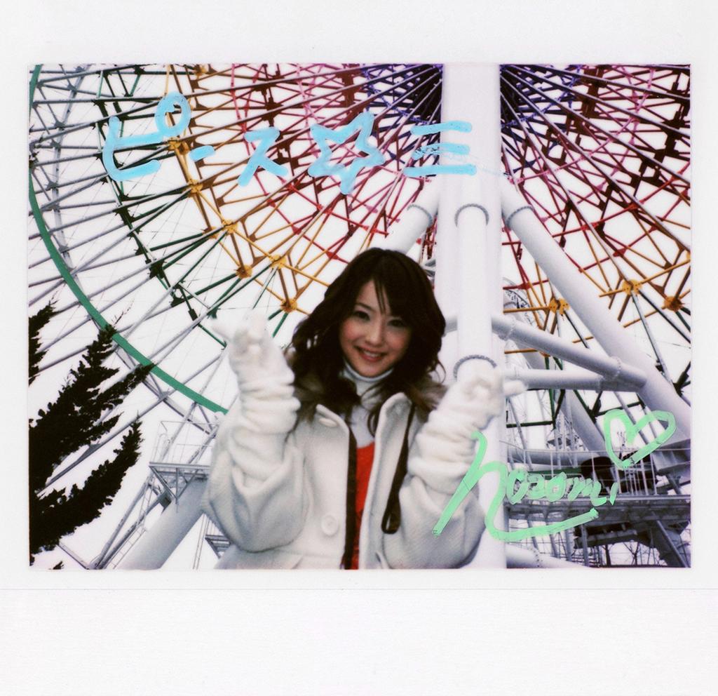 佐佐木希 x WHITE CINDERELLA.polaroid