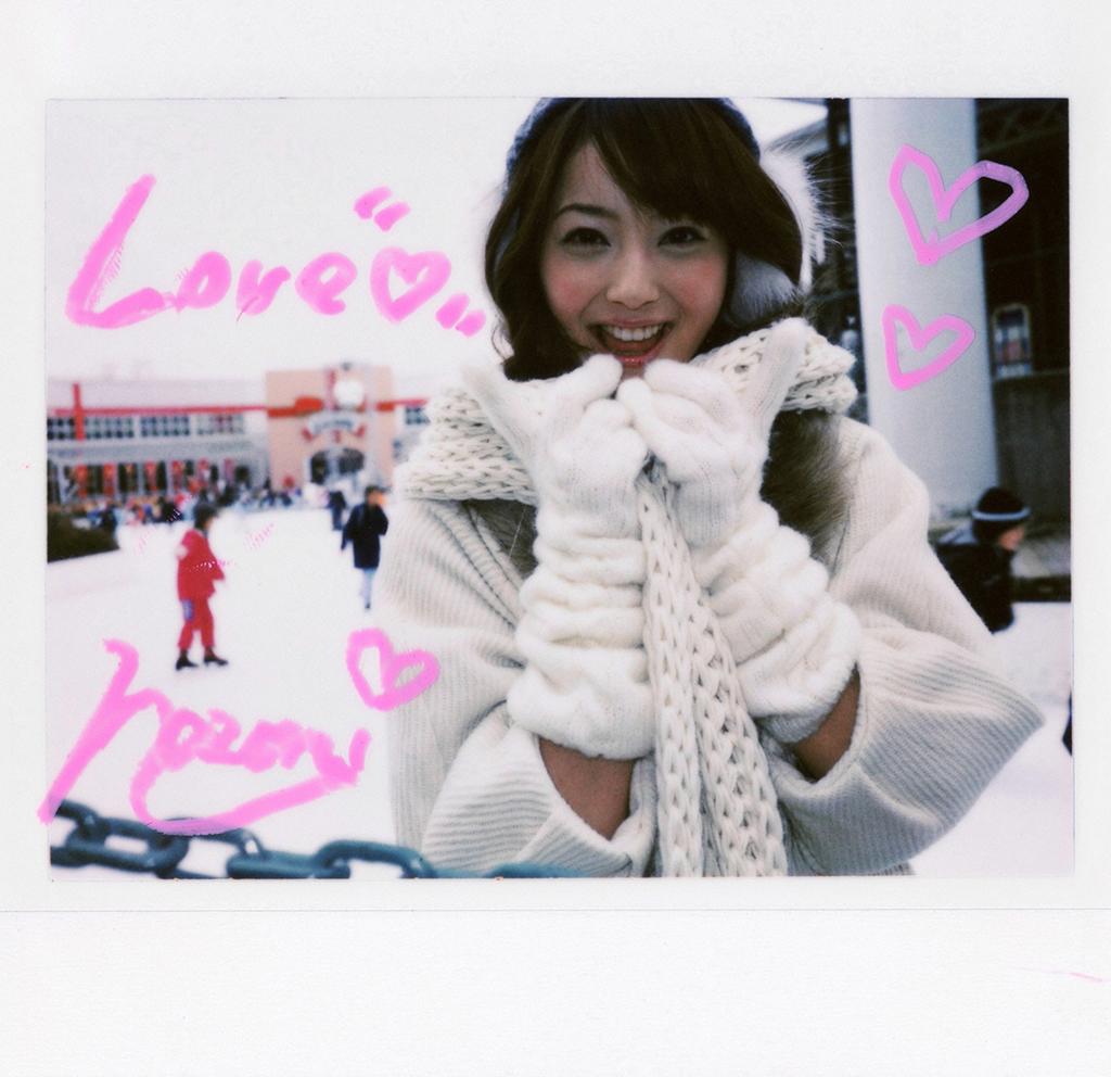 佐佐木希 x WHITE CINDERELLA.polaroid