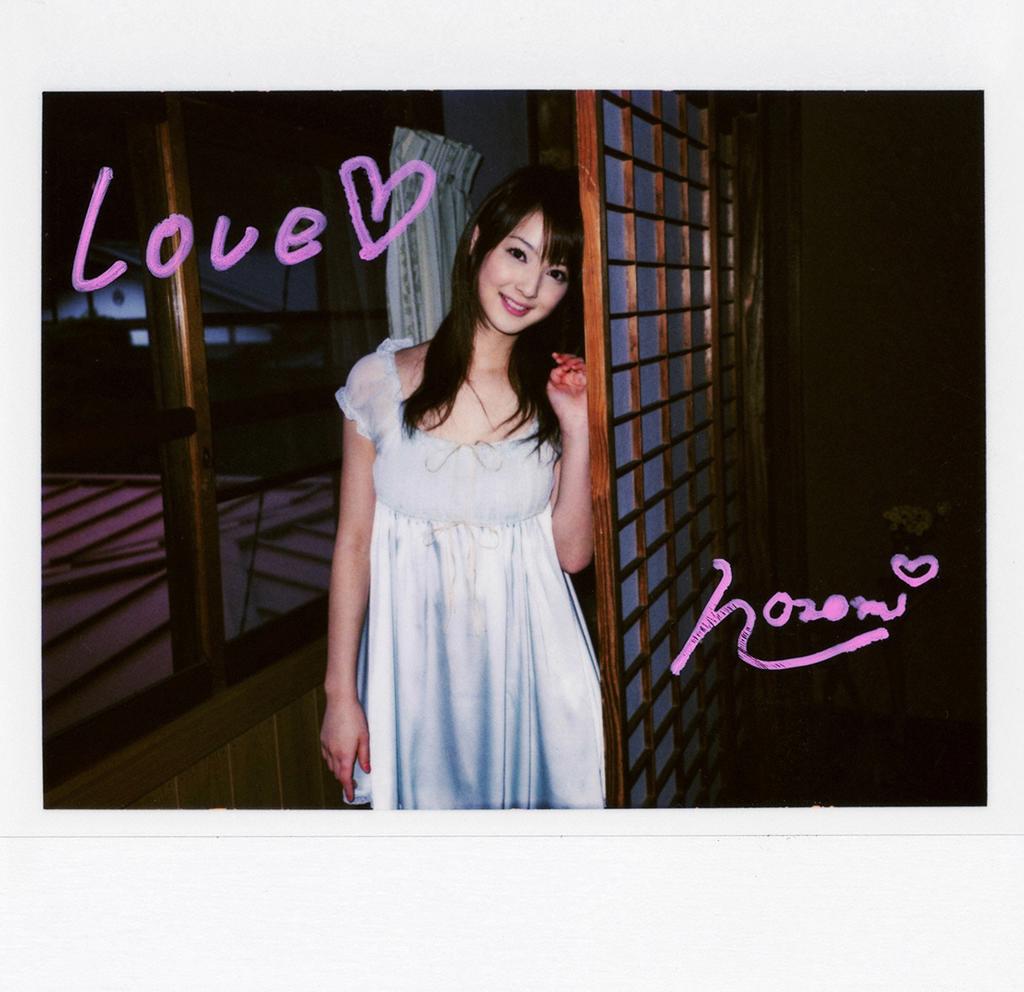 佐佐木希 x WHITE CINDERELLA.polaroid