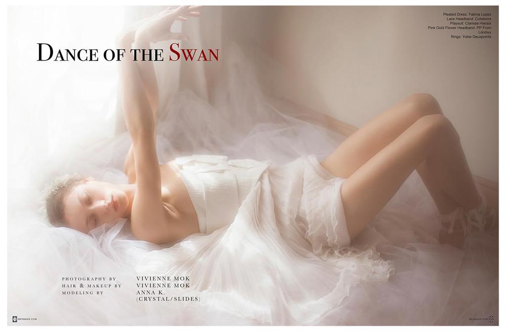 Editorials - Selected works.Mess Magazine #3 - Dance of the Swan