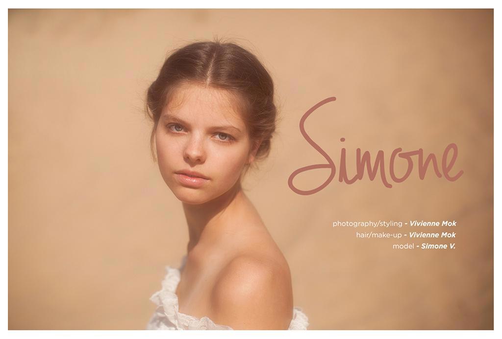 Editorials - Selected works.Valentina Mag #16 - January 2015 - Simone