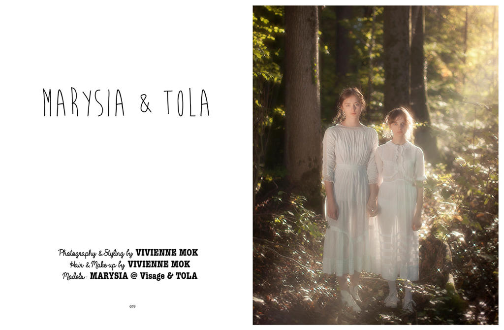 Editorials - Selected works.Coco Indie Winter 2015 - Issue 2 - Marysia & Tola