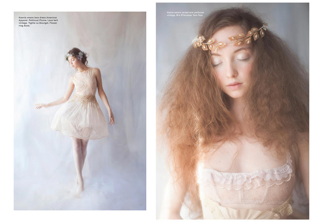 Editorials - Selected works.DEW Magazine #10 Art Issue - Ladies in Waiting