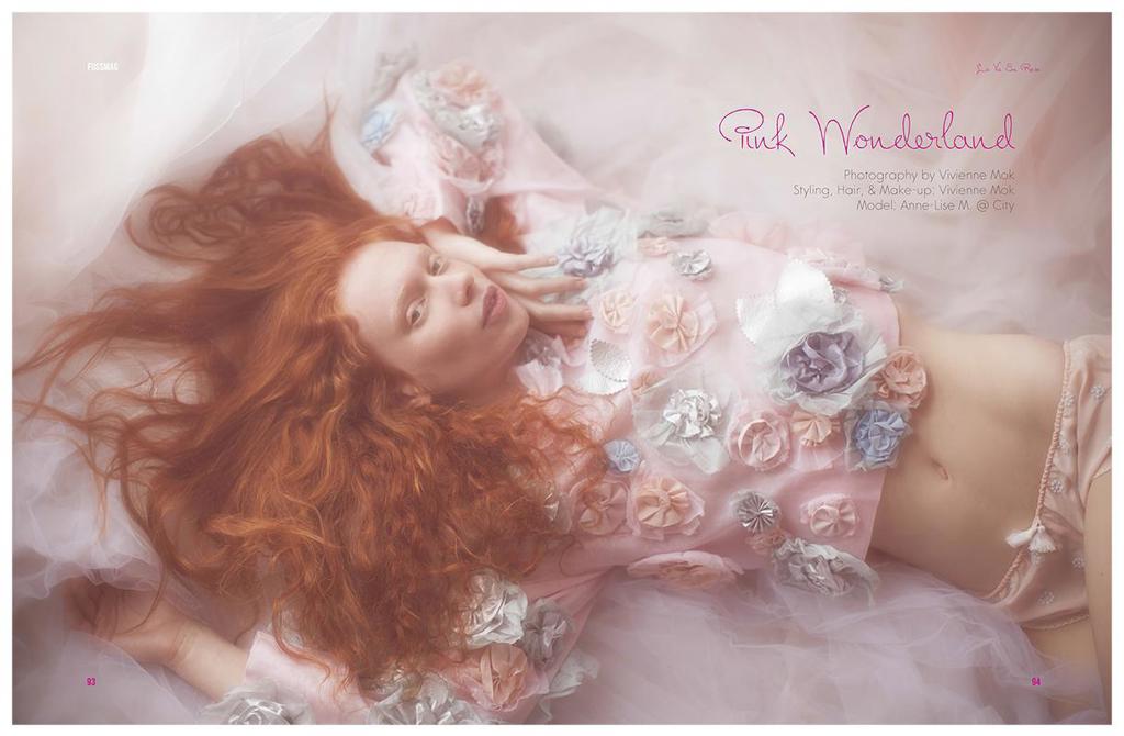 Editorials - Selected works.FUSS Magazine#4 - April 2014 - Pink Wonderland